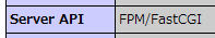 PHP-FPM/FastCGI PHP-FPM/FastCGI