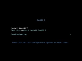 CentOSインストール1 CentOSインストール1