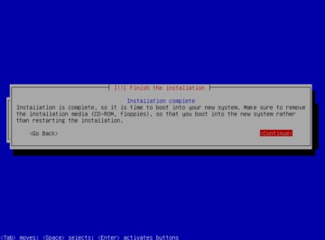 Debian インストール 開始 Debian インストール 開始