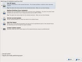 Scientific Linux インストール パーティション Scientific Linux インストール パーティション
