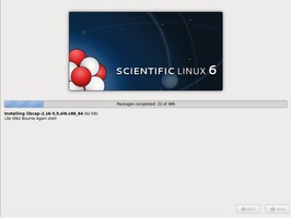 Scientific Linux インストール 開始 Scientific Linux インストール 開始