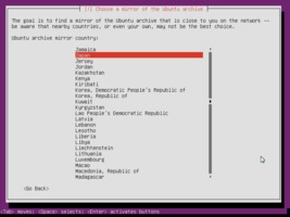 Ubuntu インストール ミラーサイトエラー Ubuntu インストール ミラーサイトエラー